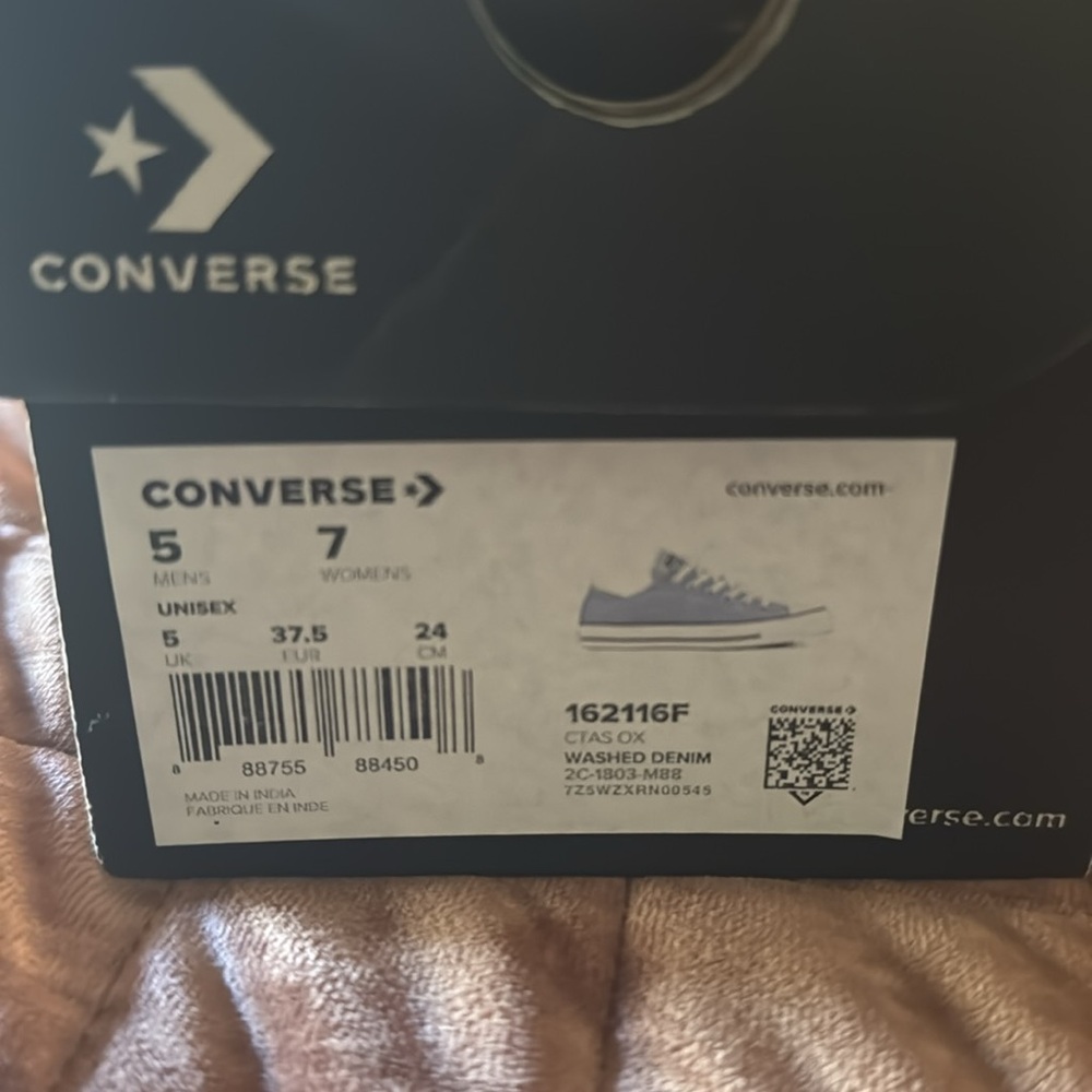 Converse Blue Sneakers - Picture 5 of 5